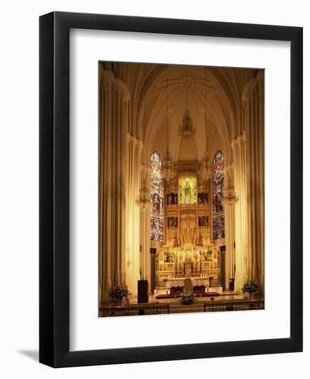 Interior of the Purissima Concepcion Church, Madrid, Spain-Upperhall-Framed Premium Photographic Print