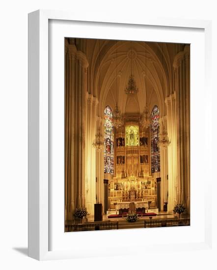 Interior of the Purissima Concepcion Church, Madrid, Spain-Upperhall-Framed Photographic Print