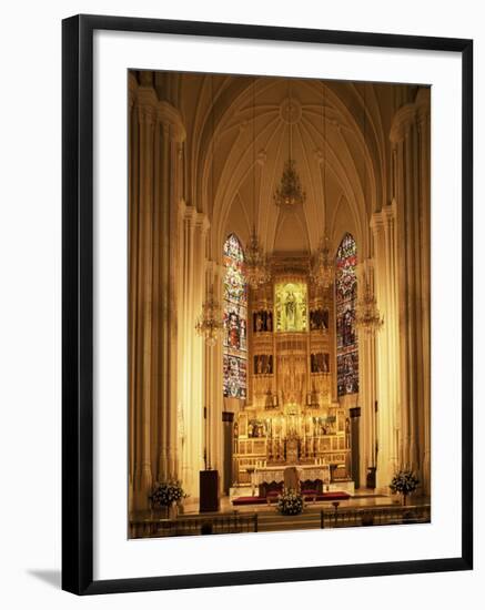 Interior of the Purissima Concepcion Church, Madrid, Spain-Upperhall-Framed Photographic Print