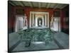 Interior of the Roman Baths in the Gardens of Sanssouci-Karl Friedrich Schinkel-Stretched Canvas