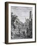 Interior of the Roman Baths, Nimes, from 'Antiquités De La France: Vol I, Monuments De Nimes'-null-Framed Giclee Print