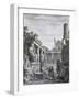 Interior of the Roman Baths, Nimes, from 'Antiquités De La France: Vol I, Monuments De Nimes'-null-Framed Giclee Print