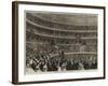 Interior of the Royal Albert Hall on a State Occasion-null-Framed Giclee Print