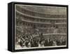 Interior of the Royal Albert Hall on a State Occasion-null-Framed Stretched Canvas
