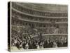 Interior of the Royal Albert Hall on a State Occasion-null-Stretched Canvas