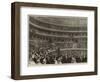 Interior of the Royal Albert Hall on a State Occasion-null-Framed Premium Giclee Print