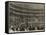 Interior of the Royal Albert Hall on a State Occasion-null-Framed Stretched Canvas