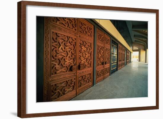 Interior of the Royal Mosque of Riyadh-null-Framed Photographic Print