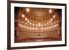 Interior of the Royal Opera of Versailles, 18Th Century (Photo)-Jacques-Ange Gabriel-Framed Giclee Print