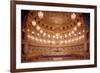 Interior of the Royal Opera of Versailles, 18Th Century (Photo)-Jacques-Ange Gabriel-Framed Giclee Print