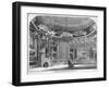 Interior of the Royal Pavilion at Brighton, Sussex-null-Framed Art Print