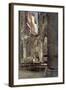 Interior of the Ruins of Saint Jean Des Vignes Abbey, Soissons, France, 18 May 1915-Francois Flameng-Framed Giclee Print