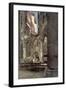 Interior of the Ruins of Saint Jean Des Vignes Abbey, Soissons, France, 18 May 1915-Francois Flameng-Framed Giclee Print