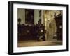 Interior of the Sacristy of San Vittore Grande in Milan, 1865-Giovanni Pessina-Framed Giclee Print