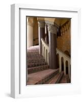 Interior of the Santa Barbara Courthouse, Santa Barbara, California-Savanah Stewart-Framed Photographic Print