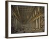 Interior of the Santa Maria Maggiore in Rome, 1750S-Giovanni Paolo Panini-Framed Giclee Print