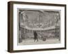 Interior of the Soldiers' Theatre at Mourmelon-Le-Grand, Chalons Camp-null-Framed Giclee Print