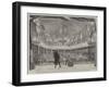 Interior of the Soldiers' Theatre at Mourmelon-Le-Grand, Chalons Camp-null-Framed Giclee Print