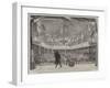 Interior of the Soldiers' Theatre at Mourmelon-Le-Grand, Chalons Camp-null-Framed Giclee Print