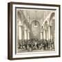 Interior of the Stock Exchange, London-null-Framed Art Print