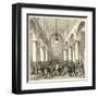 Interior of the Stock Exchange, London-null-Framed Art Print