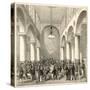 Interior of the Stock Exchange, London-null-Stretched Canvas