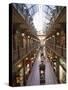 Interior of the Strand, Glass Covered Shopping Mall, Sydney, New South Wales (Nsw), Australia-D H Webster-Stretched Canvas