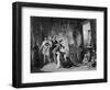 Interior of the Studio of Alfred Bruyas-Auguste Barthelemy Glaize-Framed Giclee Print