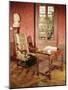 Interior of the Study of Honore De Balzac-French School-Mounted Giclee Print