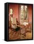 Interior of the Study of Honore De Balzac-French School-Framed Stretched Canvas