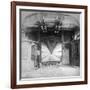 Interior of the Suspension Bridge, Niagara Falls, Canada, Early 20th Century-null-Framed Giclee Print