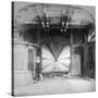 Interior of the Suspension Bridge, Niagara Falls, Canada, Early 20th Century-null-Stretched Canvas