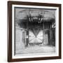 Interior of the Suspension Bridge, Niagara Falls, Canada, Early 20th Century-null-Framed Giclee Print