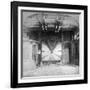 Interior of the Suspension Bridge, Niagara Falls, Canada, Early 20th Century-null-Framed Giclee Print