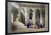 Interior of the Temple at Esna, Upper Egypt, 1838-David Roberts-Framed Giclee Print