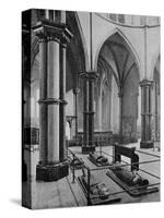 Interior of the Temple Church, City of London, c1905 (1906)-Photochrom Co Ltd of London-Stretched Canvas