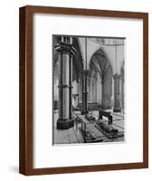 Interior of the Temple Church, City of London, c1905 (1906)-Photochrom Co Ltd of London-Framed Photographic Print