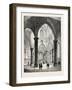 Interior of the Temple Church in London-null-Framed Giclee Print
