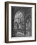 Interior of the Temple Church, London, 1905-Lancelot Speed-Framed Giclee Print