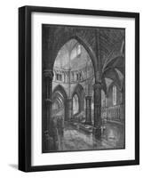 Interior of the Temple Church, London, 1905-Lancelot Speed-Framed Giclee Print