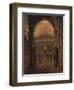 Interior of the Temple in Jerusalem, 1821-Maxim Nikiphorovich Vorobyev-Framed Giclee Print