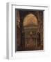 Interior of the Temple in Jerusalem, 1821-Maxim Nikiphorovich Vorobyev-Framed Giclee Print