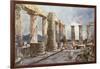 Interior of the Temple of Apollo at Bassae in Arcadia-John Fulleylove-Framed Giclee Print