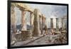 Interior of the Temple of Apollo at Bassae in Arcadia-John Fulleylove-Framed Giclee Print