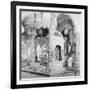 Interior of the Temple of Babulnath, Bombay, India, 1901-BW Kilburn-Framed Giclee Print