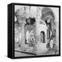 Interior of the Temple of Babulnath, Bombay, India, 1901-BW Kilburn-Framed Stretched Canvas