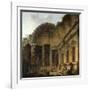 Interior of the Temple of Diana at Nimes. 1786-Hubert Robert-Framed Art Print