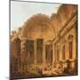 Interior of the Temple of Diana at Nimes, 1787-Hubert Robert-Mounted Giclee Print