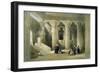 Interior of the Temple of Esne in Upper Egypt-David Roberts-Framed Giclee Print