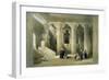 Interior of the Temple of Esne in Upper Egypt-David Roberts-Framed Giclee Print